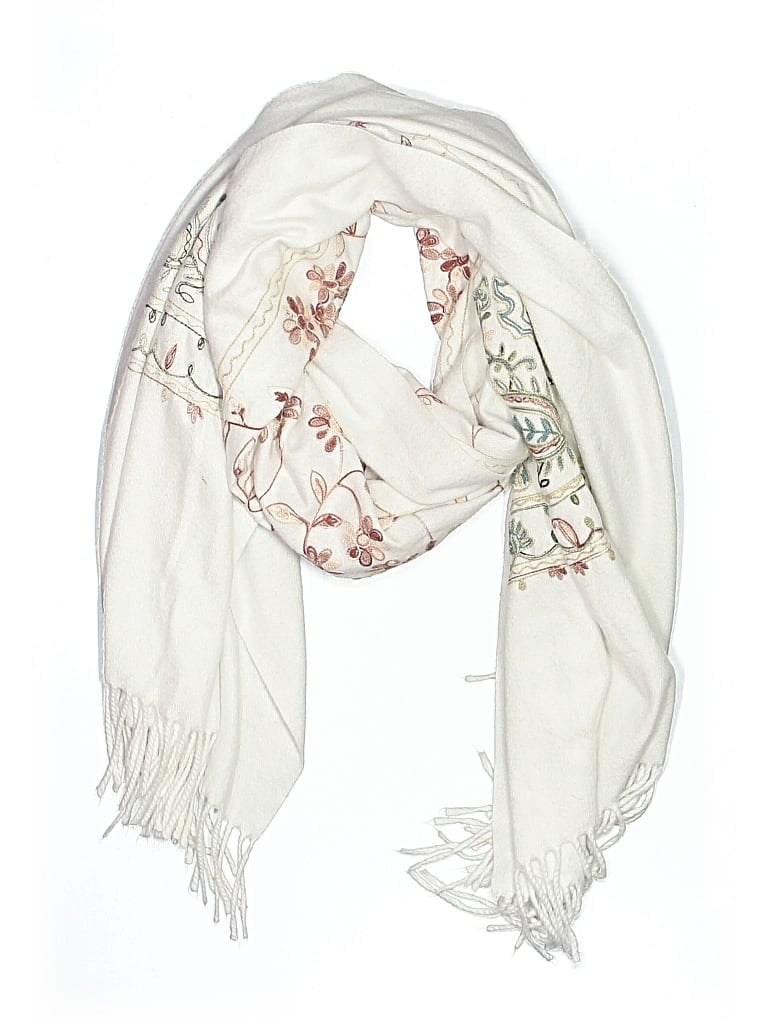 Pre-owned La Seine Scarf In White