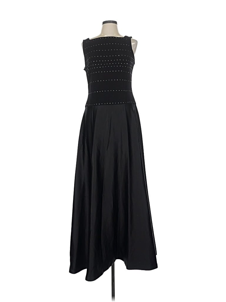 Pre-owned Tadashi Casual Dress In Black