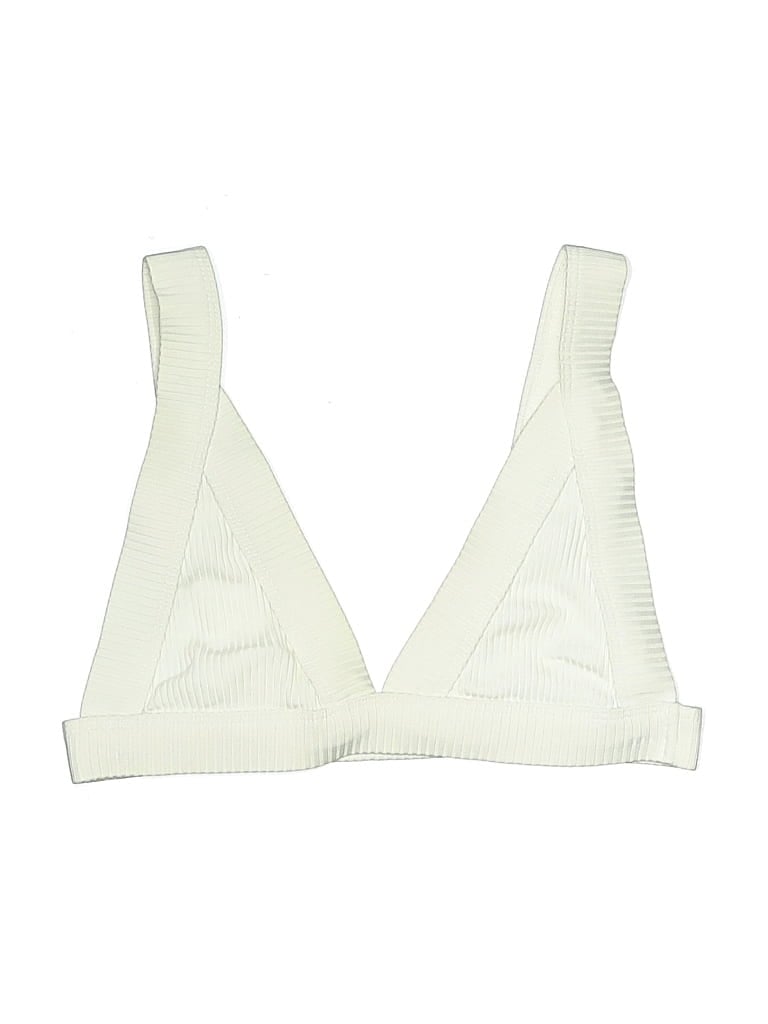 Pre-owned Minimale Animale Swimsuit Top Ivory Swimwear In White