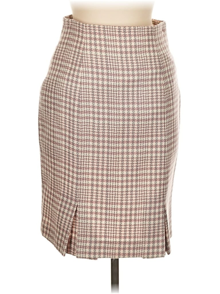 Pre-owned Santa Barbara Design Studio Wool Skirt In Brown