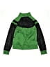 Nike 100% Polyester Color Block Green Track Jacket Size 16 - photo 2