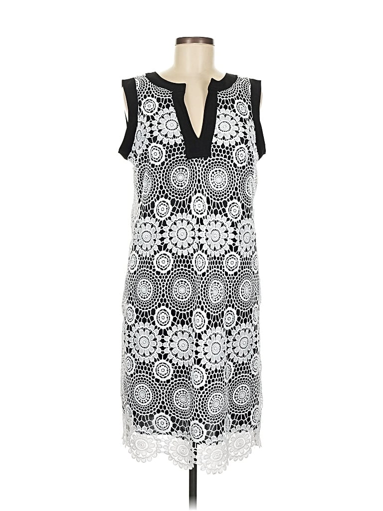 Pre-owned R & M Richards Casual Dress In Gray