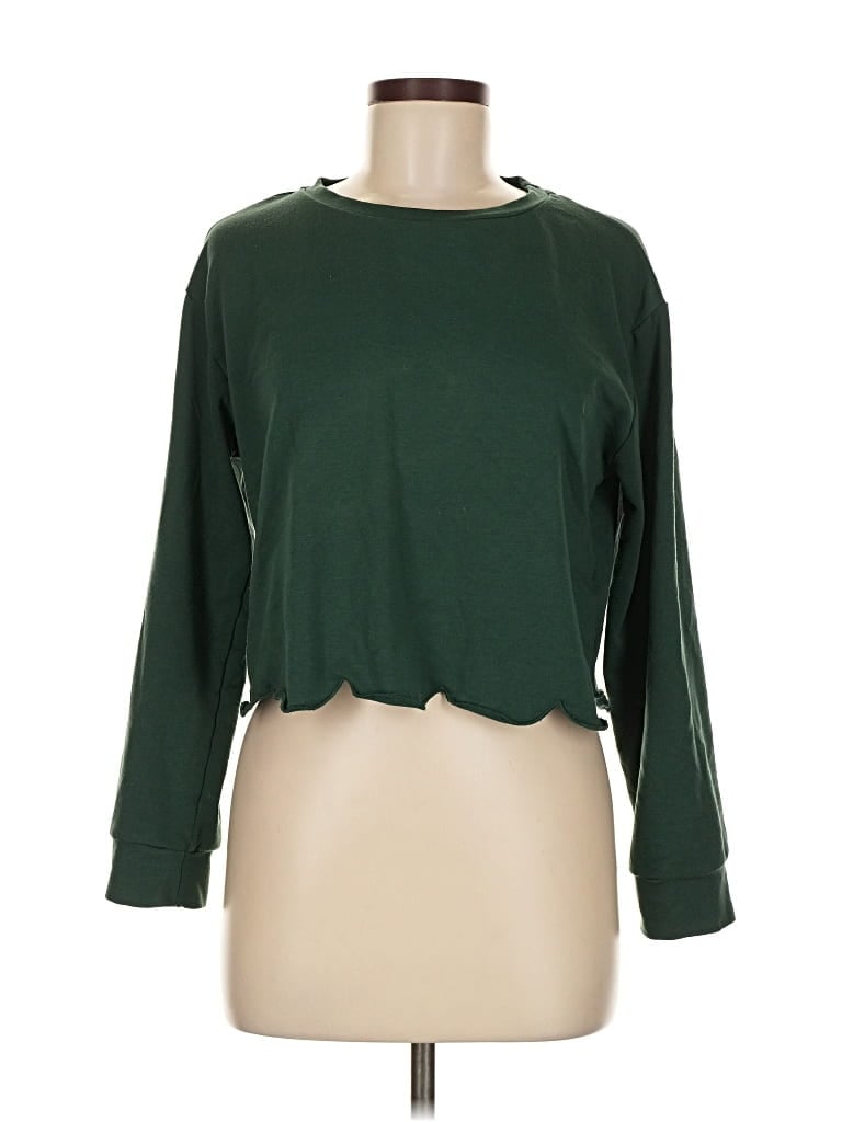 Pre-owned Unbranded Cardigan Sweater In Green