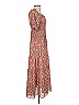 Max Studio 100% Polyester Hearts Pink Casual Dress Size 1 (estimated) - photo 4