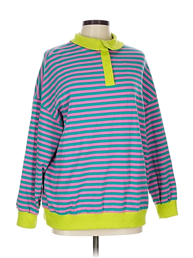 Pre-owned Prettygarden Pullover Sweater In Blue