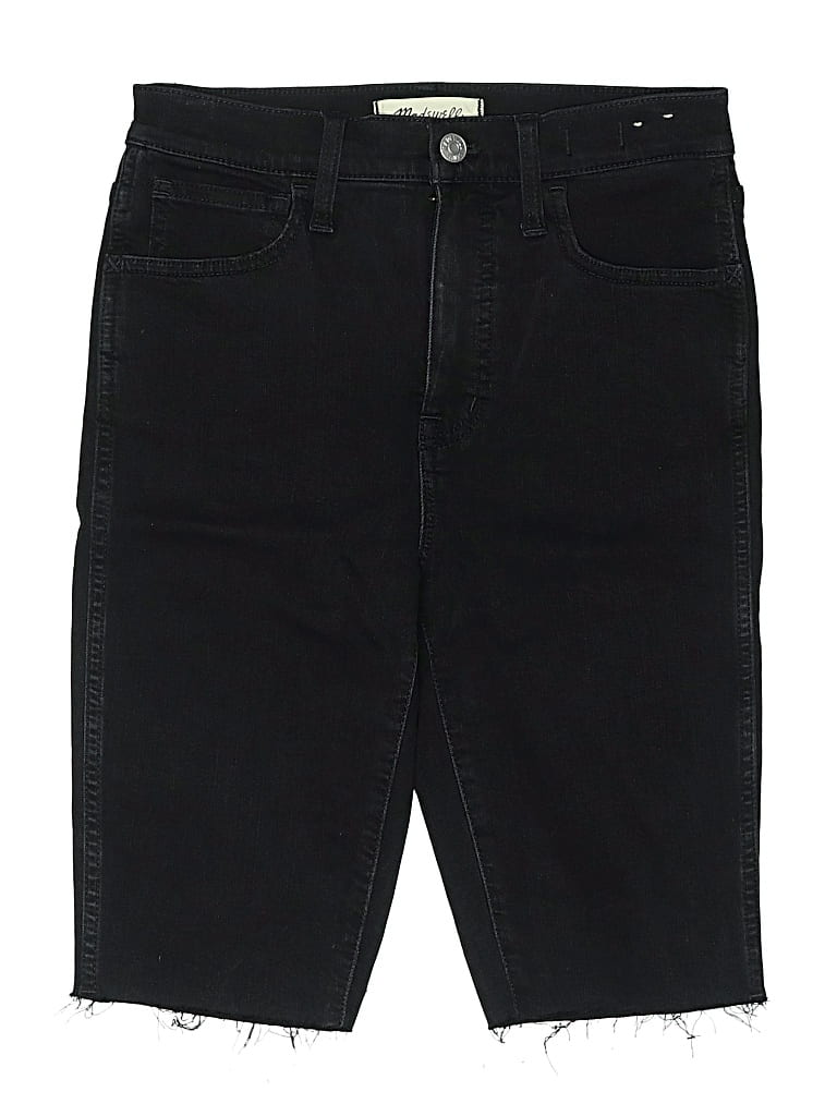 Madewell Denim Shorts In Black