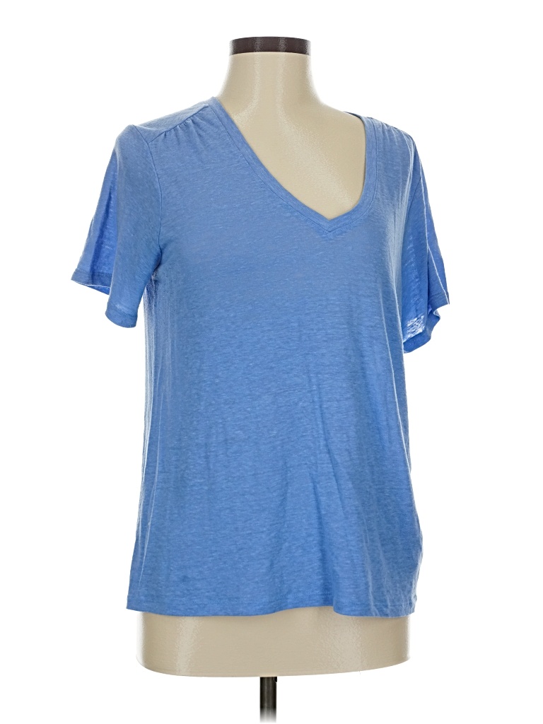 Pre-owned Gap Short Sleeve T-shirt In Blue