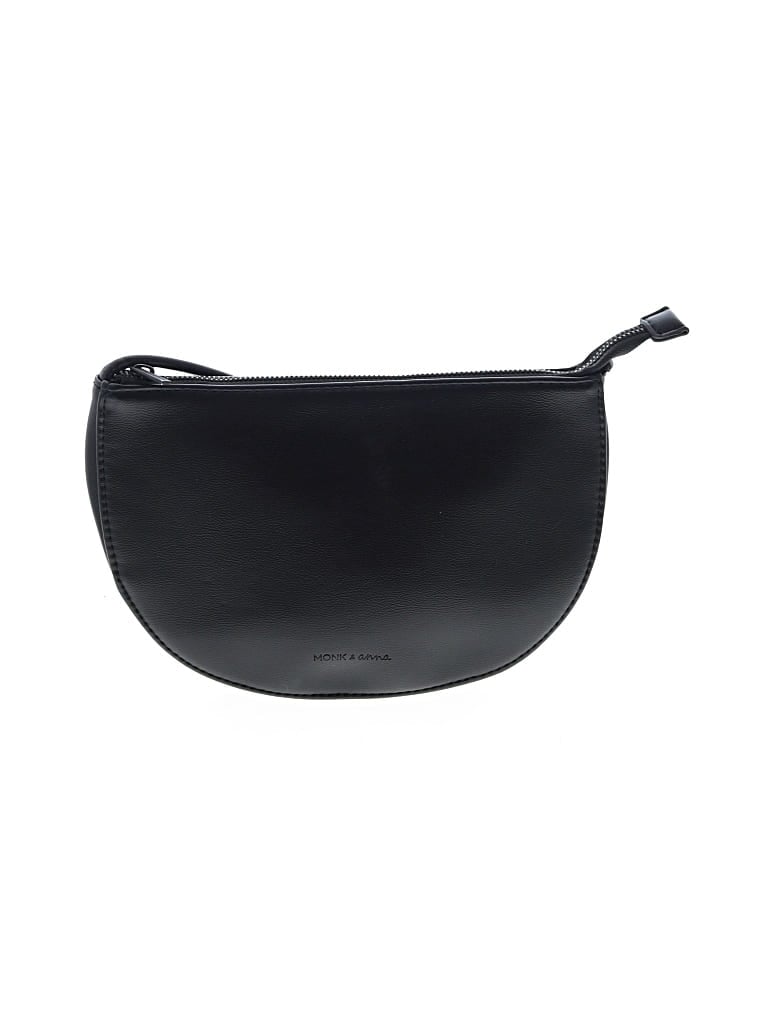 Pre-owned Monk & Anna Crossbody Bag In Black