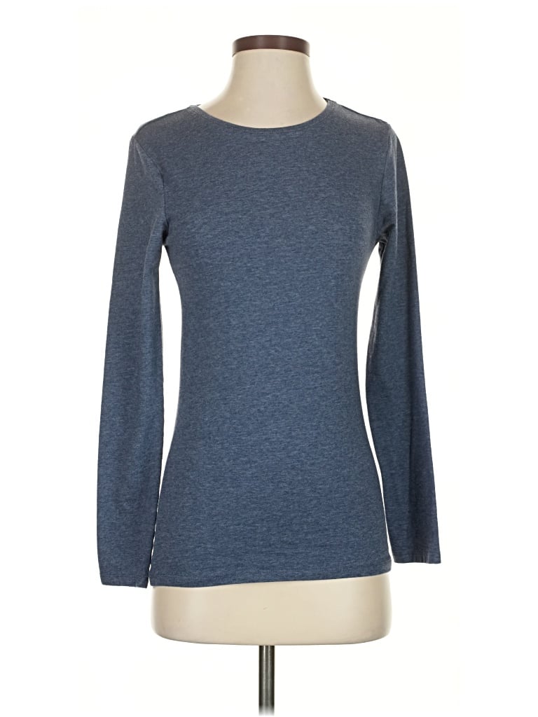 Pre-owned Primark Long Sleeve T-shirt In Blue