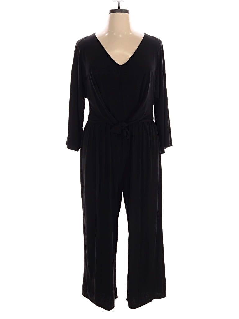 Pre-owned Ny Collection Jumpsuit In Black