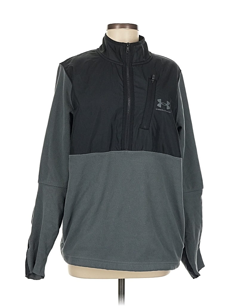 Pre-owned Under Armour Pullover Sweater In Gray