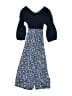 THREE PINK HEARTS Blue Dress Size S (kids) - photo 1