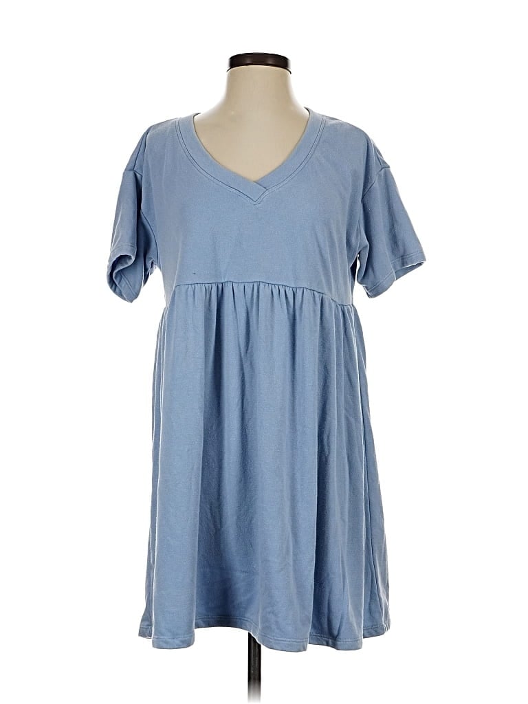 Pre-owned Wild Fable Casual Dress In Blue