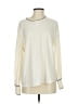 Lark & Ro 100% Polyester Ivory Long Sleeve Top Size S - photo 1