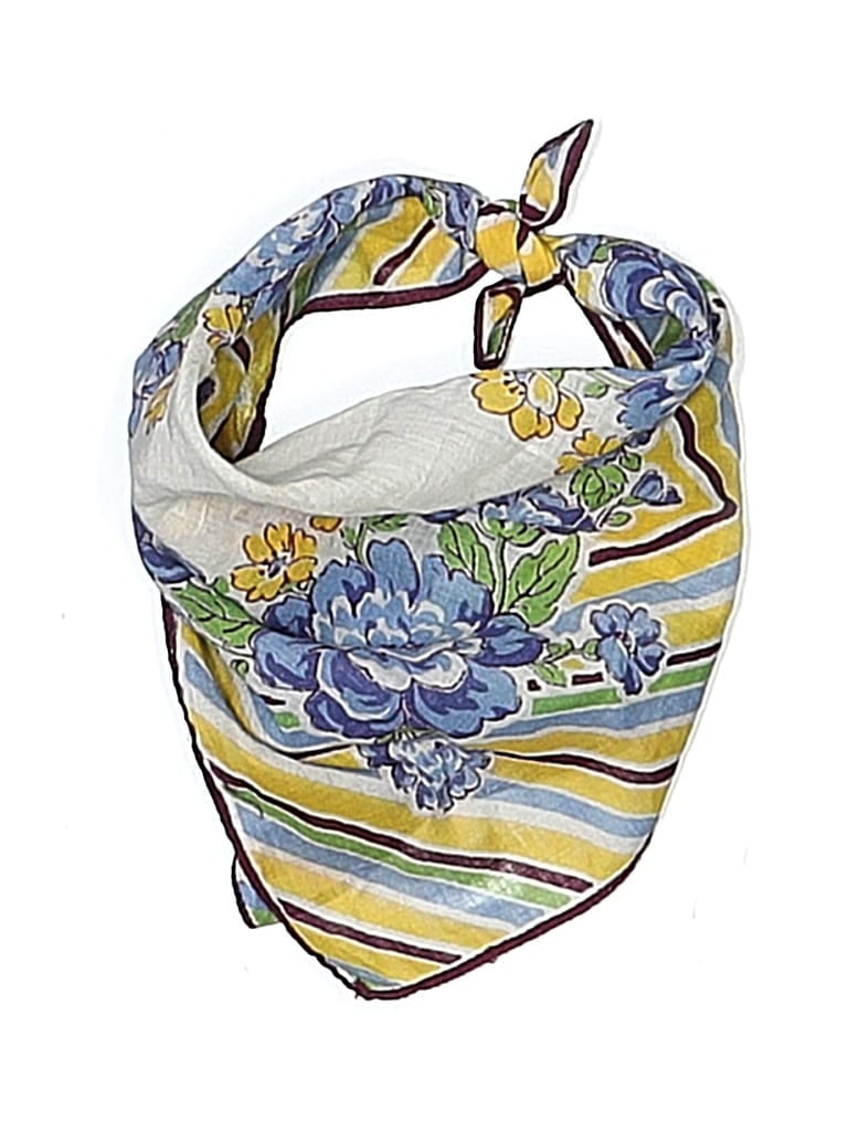 Pre-owned Unbranded Scarf In Yellow