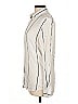 Reiss Stripes Ivory Long Sleeve Blouse Size L - photo 5