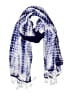 Spun Scarves by Subtle Luxury Tie-dye Blue Scarf One size - photo 1