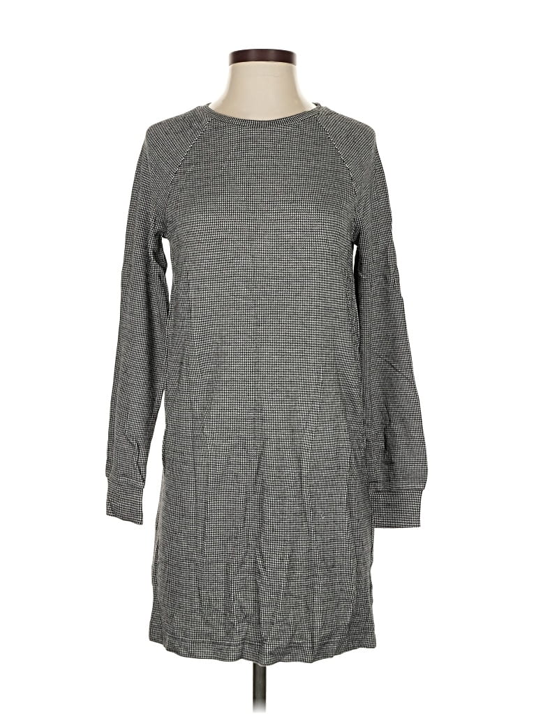 Lou & Grey Casual Dress In Gray