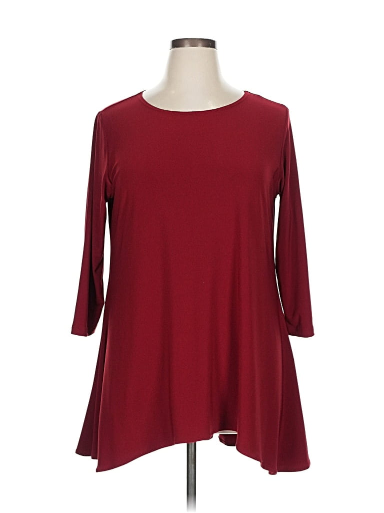 Pre-owned Sympli Casual Dress In Burgundy