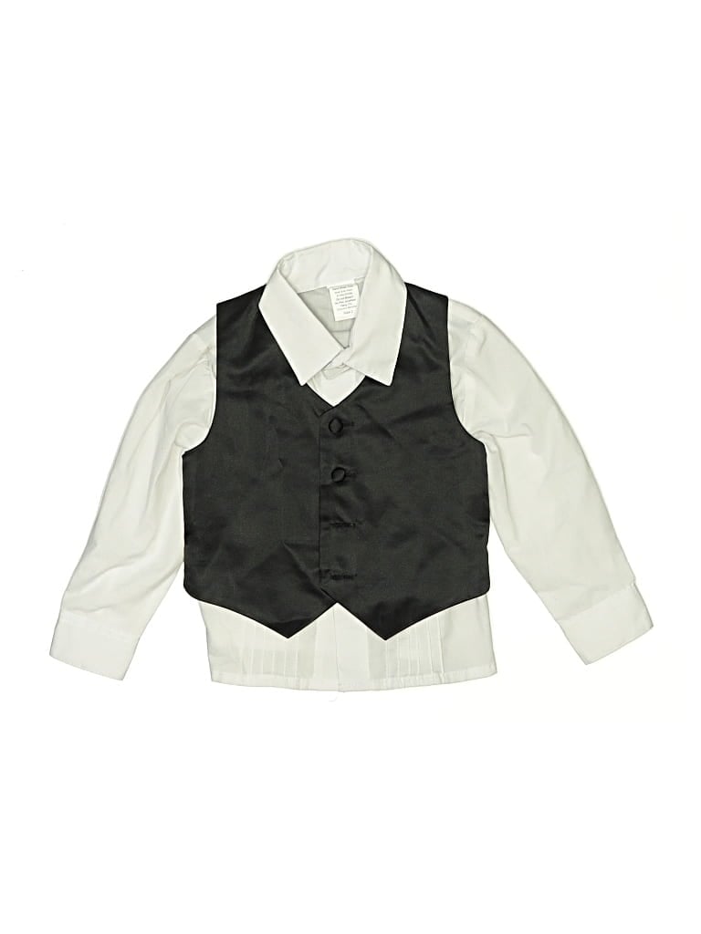 Pre-owned Unbranded Kids' Sleeveless Top Green Tops