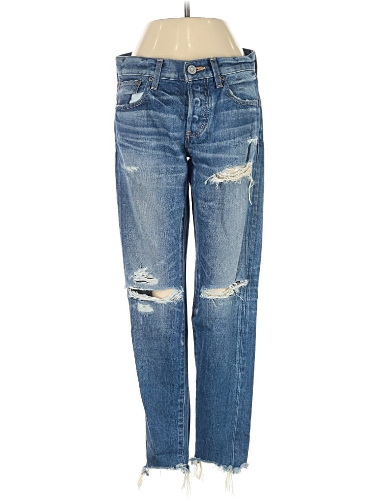 Pre-owned Moussy Vintage Jeans In Blue