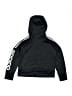 Adidas 100% Polyester Black Zip Up Hoodie Size 7 - 8 - photo 2