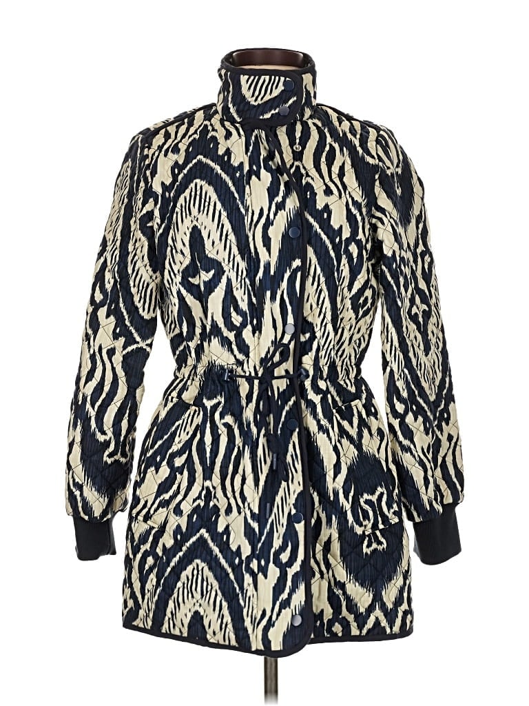 Pre-owned Bagatelle Coat In Blue