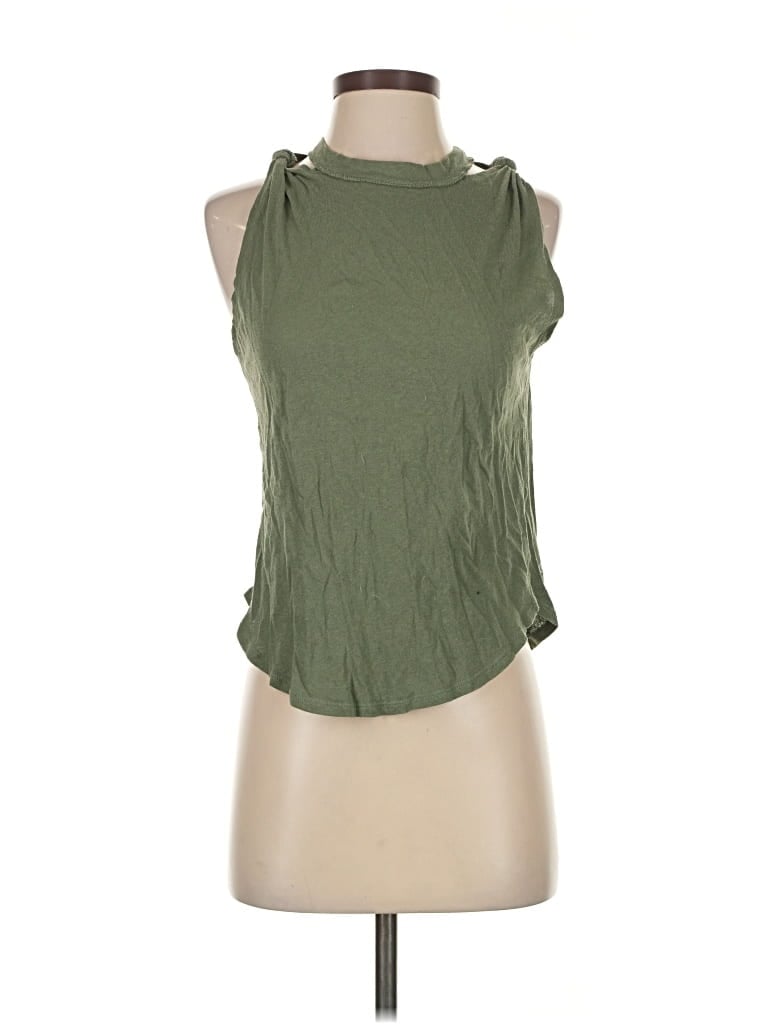 Pre-owned We The Free Sleeveless T-shirt In Green