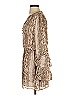 Parker Animal Print Tan Cocktail Dress Size XS - photo 5