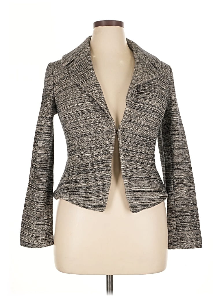 Pre-owned Banana Republic Blazer Jacket In Gray