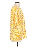 Maya Brooke 100% Polyester Yellow Short Sleeve Blouse Size 10 - photo 4