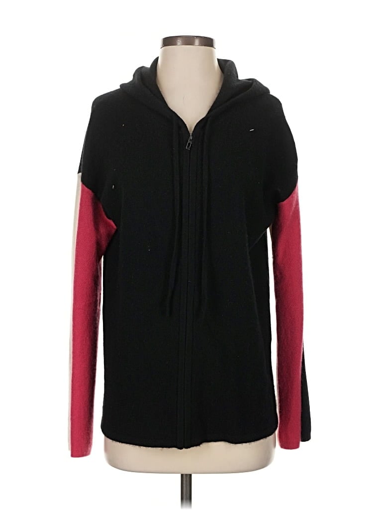 Pre-owned Neiman Marcus Zip Up Hoodie In Black