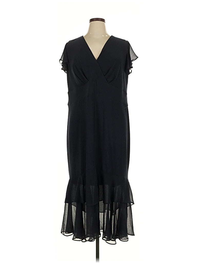 Pre-owned Tommy Hilfiger Cocktail Dress In Black