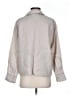 Zara Metallic Silver Gray 3/4 Sleeve Button-Down Shirt Size XS - photo 2