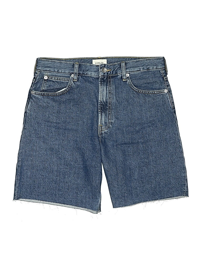 Pre-owned Everlane Denim Shorts In Blue
