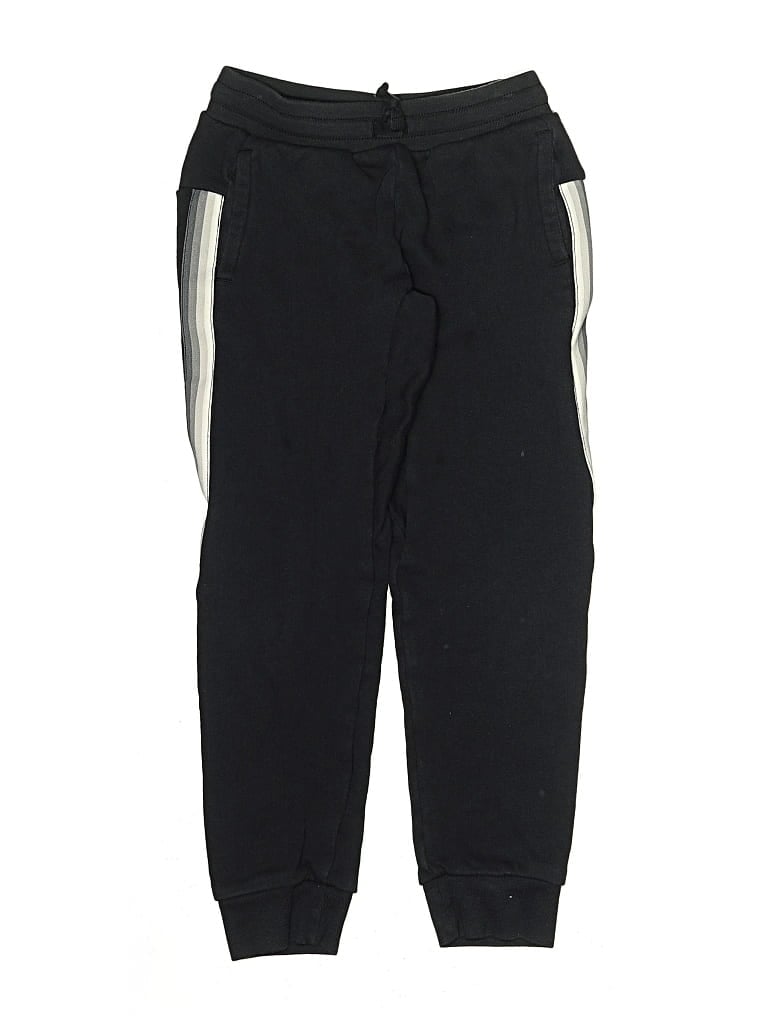 Pre-owned Tea Kids' Track Pants In Black