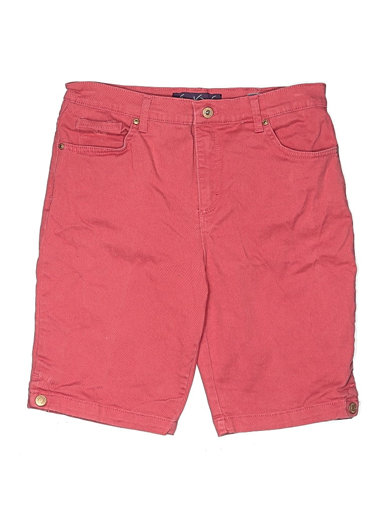 Pre-owned Gloria Vanderbilt Cargo Shorts In Red