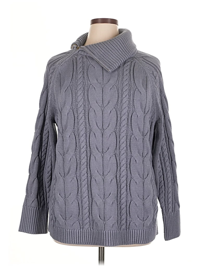 Pre-owned Haven Well Within Pullover Sweater In Gray