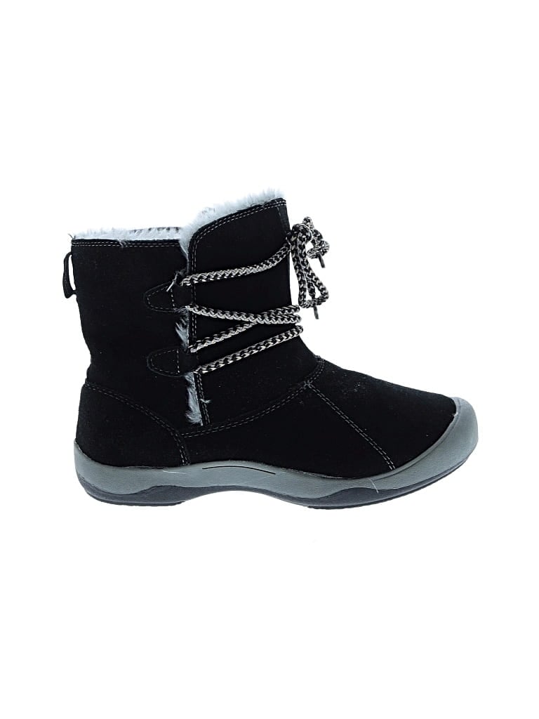 Pre-owned Eddie Bauer Ankle Boots In Black