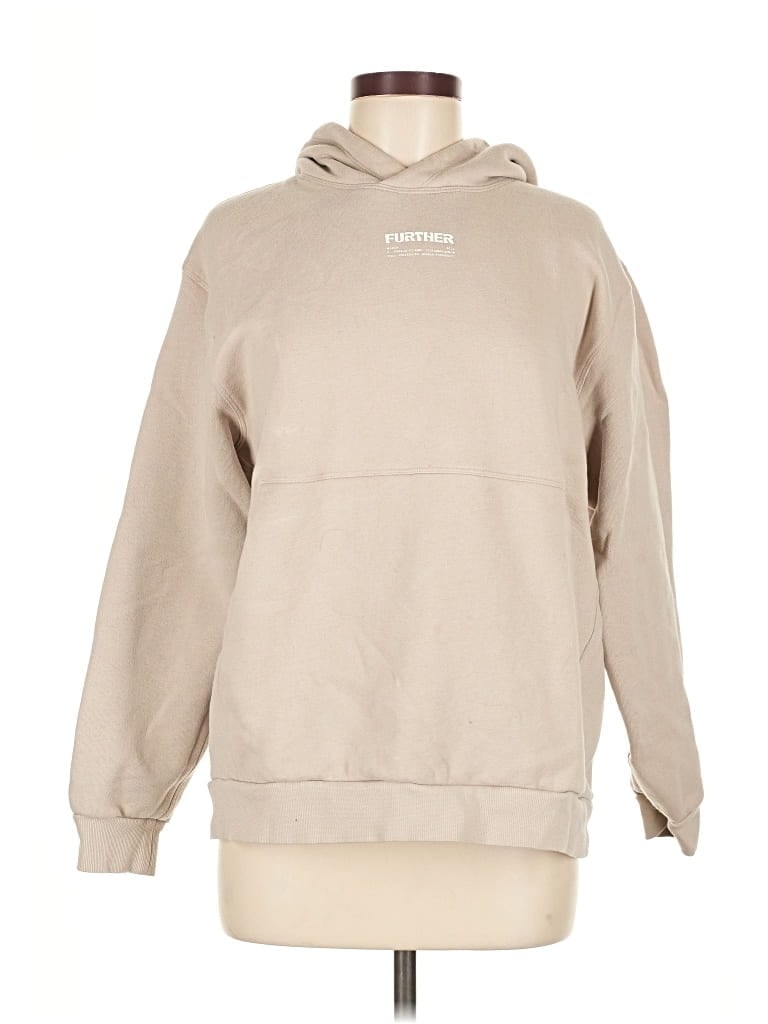 Pre-owned Lululemon Athletica Pullover Hoodie In Brown