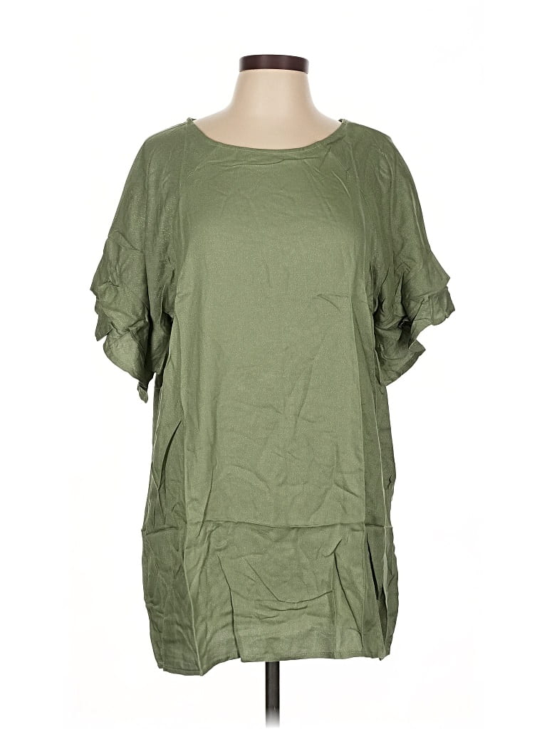 Pre-owned Umgee Casual Dress In Green