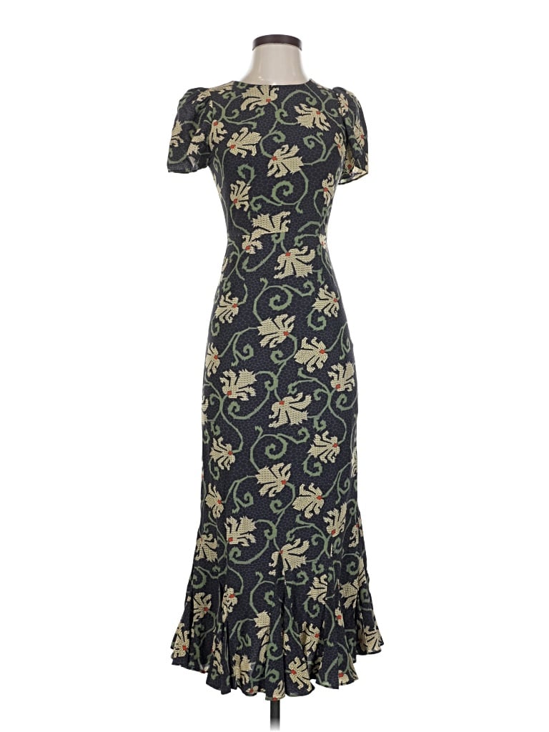 Pre-owned Rhode Casual Dress In Black