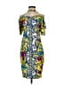 Venus Paisley Yellow Cocktail Dress Size S - photo 1