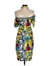 Venus Paisley Yellow Cocktail Dress Size S - photo 2