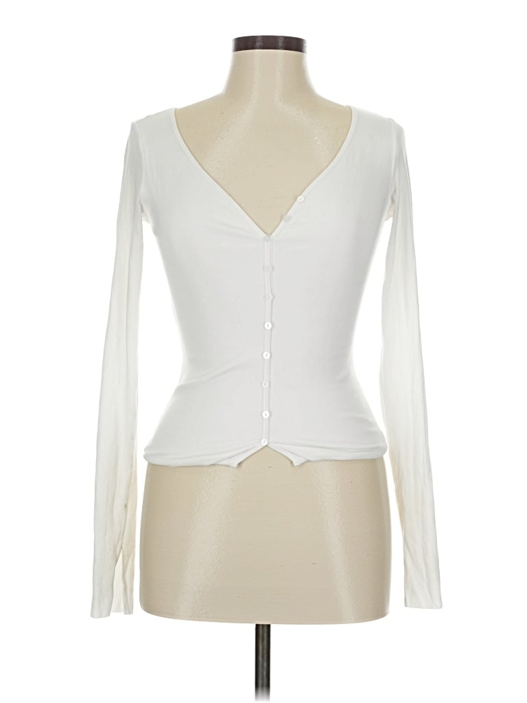 ASSORTED BRANDS Pre-owned Cardigan Sweater In White