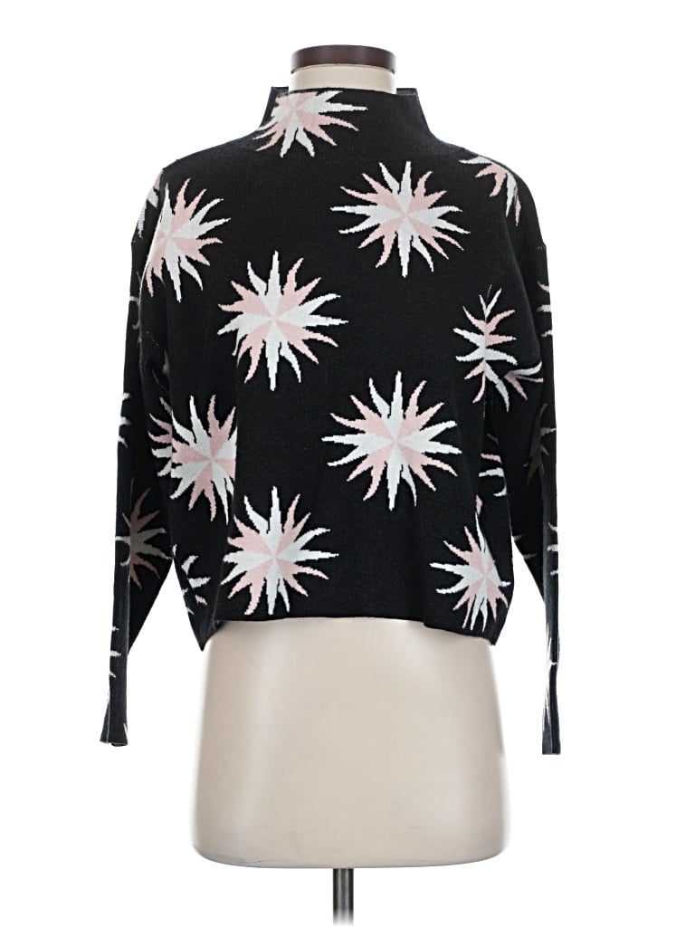 Pre-owned Maeve By Anthropologie Pullover Sweater In Black