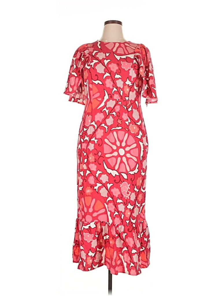 Pre-owned Rhode Casual Dress In Red