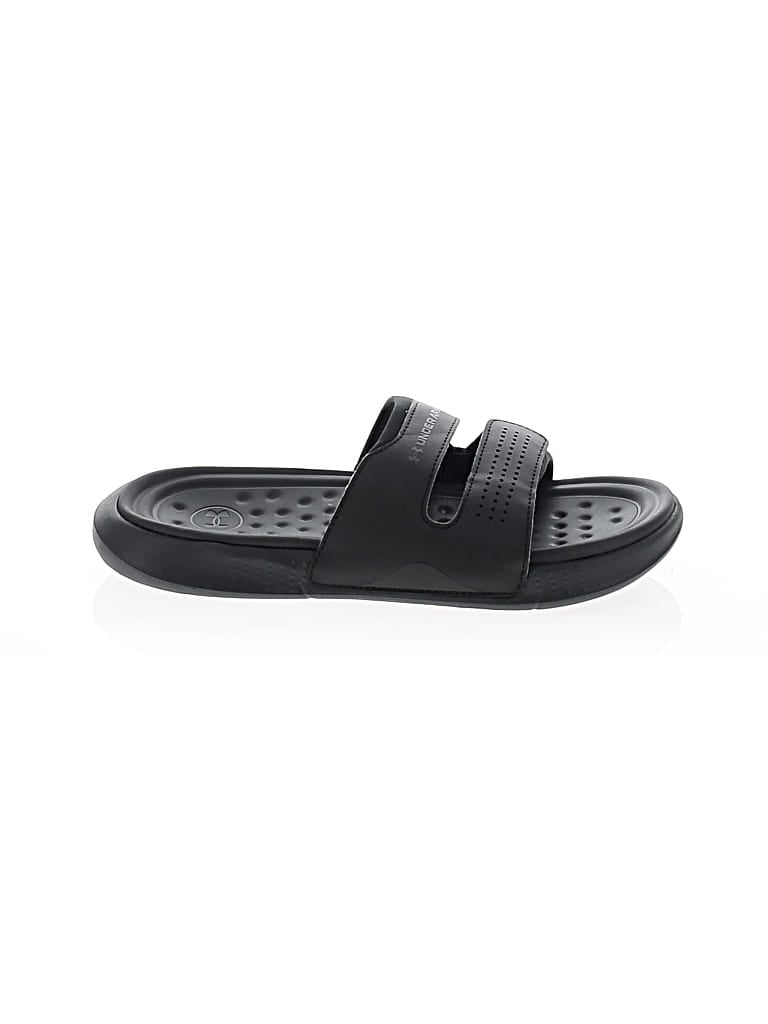 Pre-owned Under Armour Sandals In Black