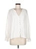 Drew 100% Polyester Ivory Long Sleeve Blouse Size M - photo 1