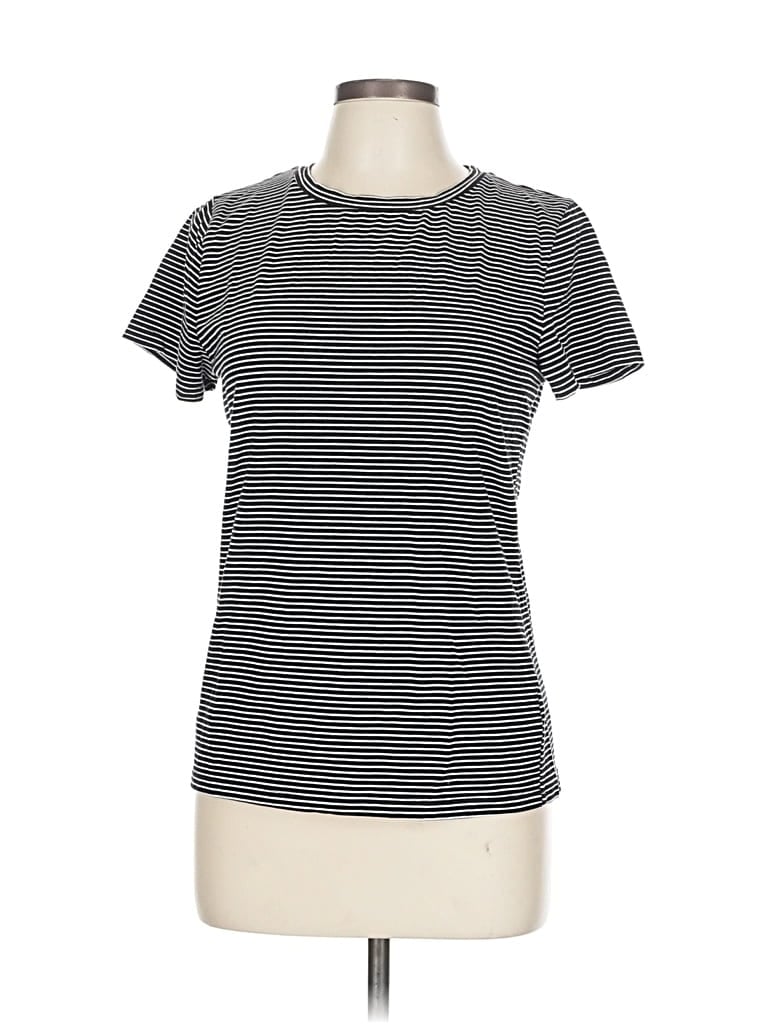 Pre-owned M Magaschoni Short Sleeve T-shirt In Black